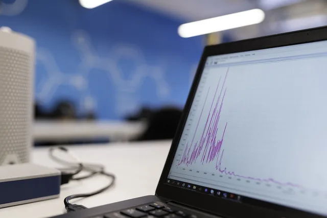 engineering, laptop, computer, data, graph, diagram, office, electronics, sound waves, blue data, sound waves, sound waves, sound waves, sound waves, sound waves. A guide to ONS datasets for regional digital PR stories